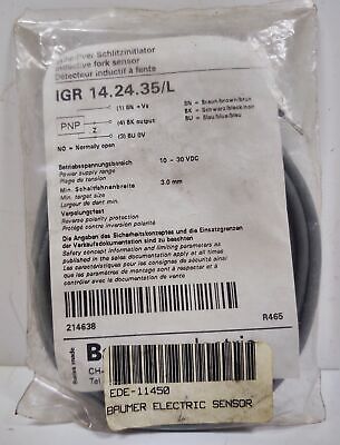 Baumer IGR-14.24.35 Inductive Proximity Sensor