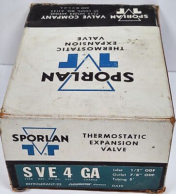 Sporlan SVE-4-GA Thermal Expansion Valve