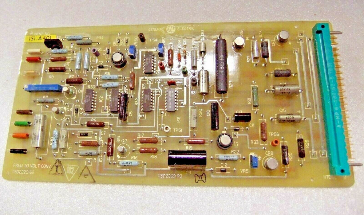 GE 115D2220G2 Frequency to Volts Conversion Board