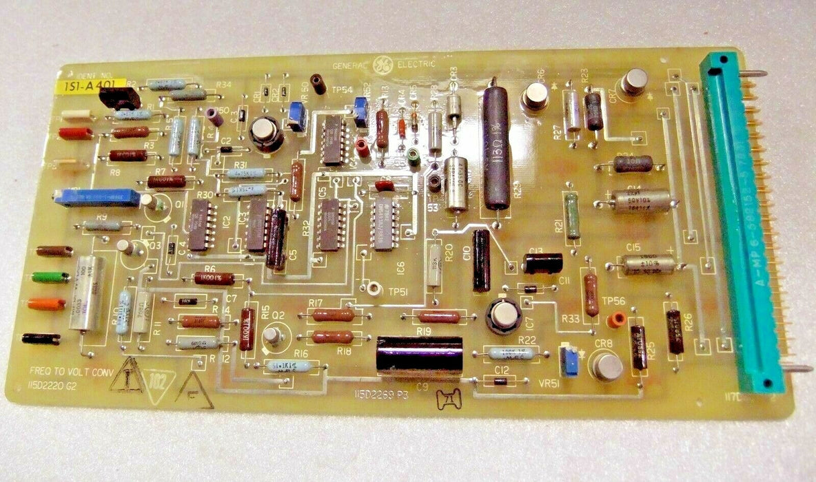 GE 115D2220G2 Frequency to Volts Conversion Board