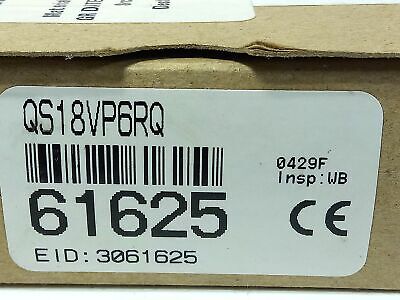 Banner Engineering QS18VP6RQ 10-30 V DC Photoelectric Proximity Sensor