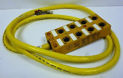 Turck VB 80-P7X9-5 8-Port PLC Junction Box