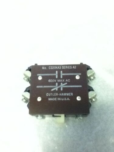 Cutler-Hammer C320KA3 AUXILIARY CONTACT