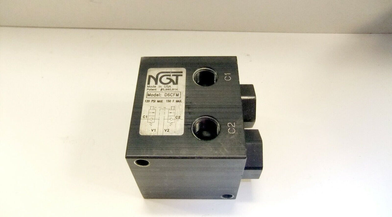 NGT Valve Dual Flush Release 3/8" D6CFM