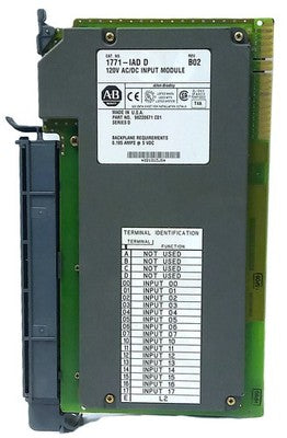 Allen-Bradley 1771-IAD 96220671 PLC-5 120 V AC/125 V DC PLC Input Module