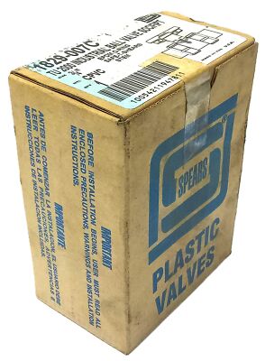 Spears 1829-007C 3/4 in CPVC Ball Valve w/ EPDM O-ring and SAFE-T-SHEAR ® Stem