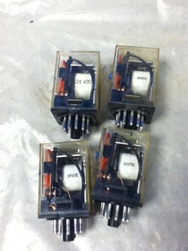 LOT OF 4 OMRON MK3P5-S RELAYS