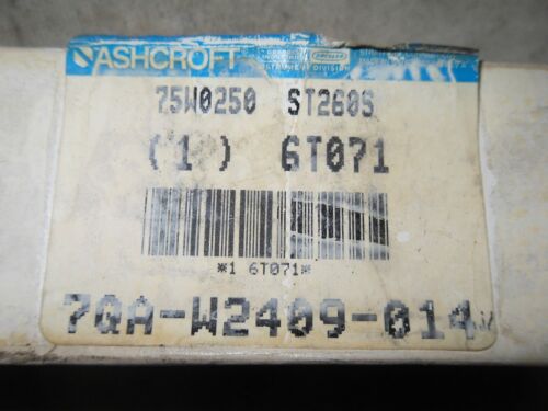 1 NIB ASHCROFT 7QA-W2409-014 6T071