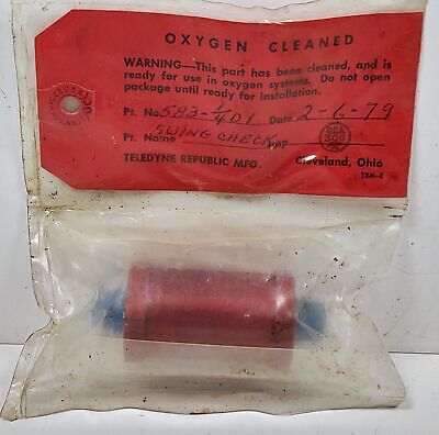 Teledyne Republic 583-1/401 Swing Check Valve