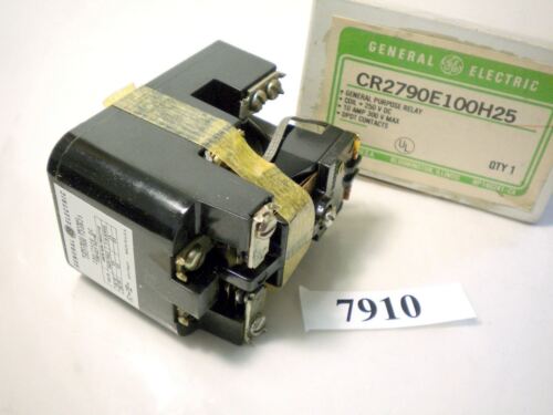 GE General Purpose Relay CR2790E100H25250 VDC Coil 10A