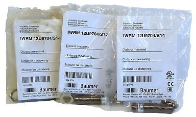 Baumer IWRM 12U9704/S14 10145778 Inductive Proximity Sensor