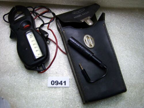 Dayton 4X221 Combination Volt Amp Ohm Meter in Case