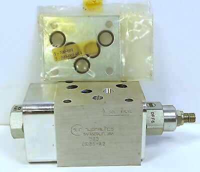 Sun Hydraulics BB3 Manifold with PBFB-LAN Pressure Reducing Valve