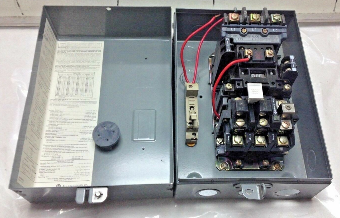 Allen-Bradley 509-AAD Starter in Enclosure