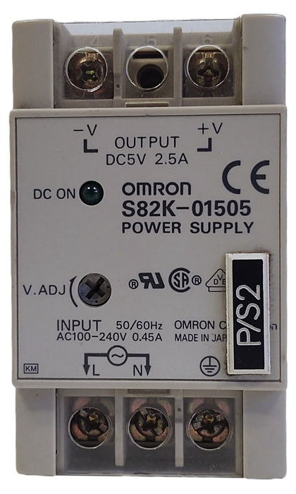 Omron S82K-01505 PLC Power Supply