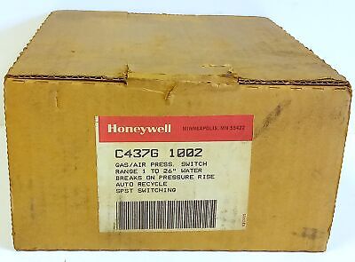 Honeywell C437G-1002 Gas Pressure Switch