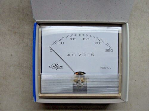 1 WILBAC 18940 PANEL METER 0-250VAC