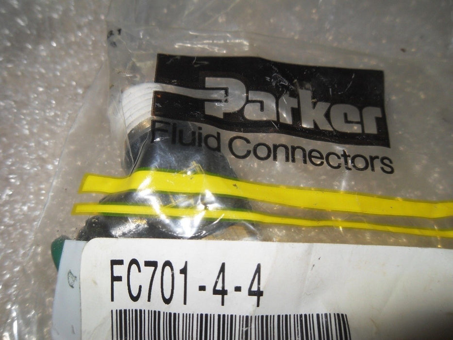 Parker FC701-4-4 Right Angle Fluid Connector