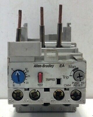 Allen-Bradley 193-EA1GB Ser B Class 10 12-32 A Solid State Overload Relay