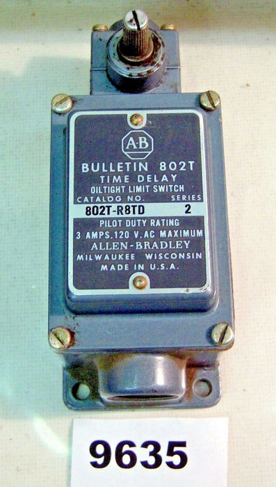 Allen-Bradley Limit Switch 802T-R8TD