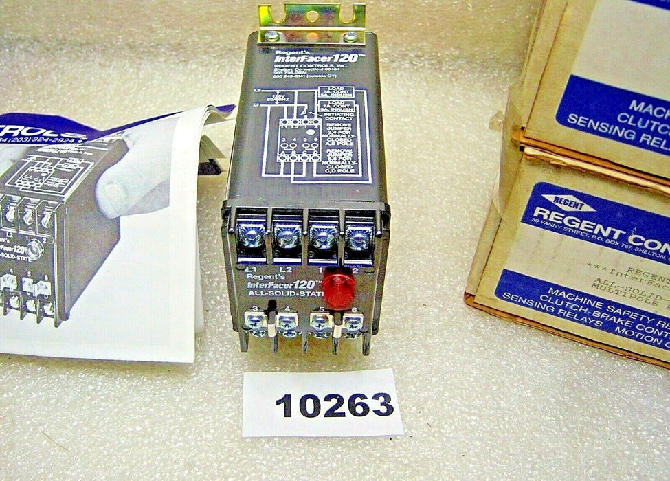 Regent Relay Multipole Interfacer120 120Vac