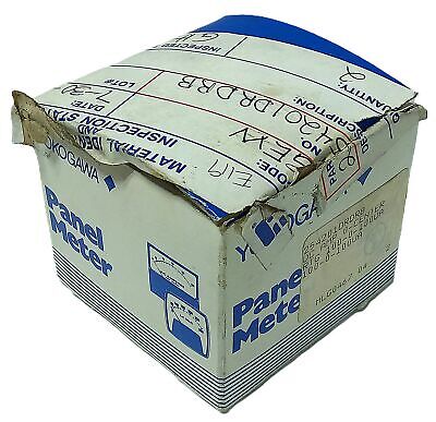 Yokogawa 254201DRDR8 100-0-100 DC Microamperes Analog Panel Meter