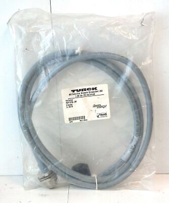 Turck RSFP 5730-2M 7/8" Male 5-Pin 2 M DeviceNet Single-Ended Cable / Cordset