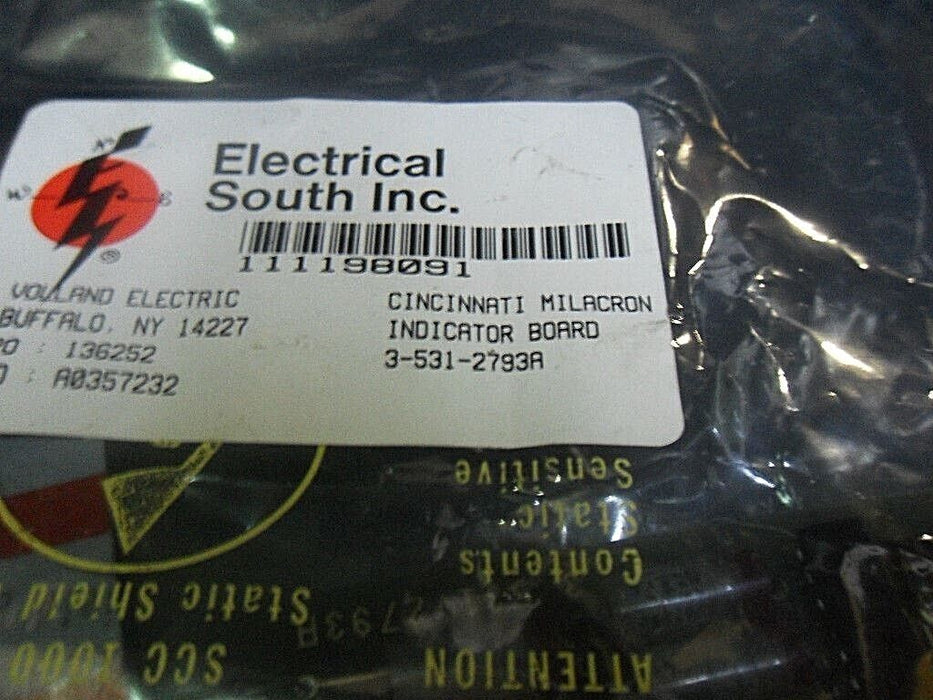 Cincinnati Milacron 3-531-2793A Circuit Board