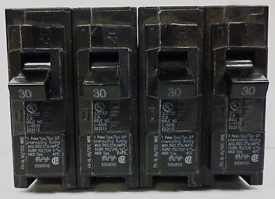 Siemens Q130 30A 110/120V Circuit Breaker