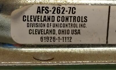 Cleveland Controls AFS-262-7C Pressure Switch
