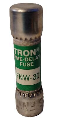 Bussmann FNW-30 250 V AC 30 A Time-Delay Fuses - Lot of 9