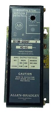 Allen-Bradley 870M-ZOD97 Motion Detector