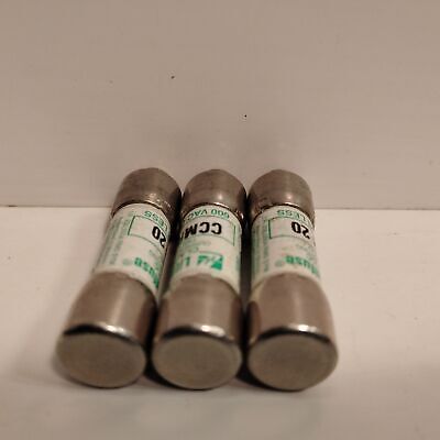 Littelfuse CCMR-20 600 V AC 20 A Current-Limiting Time-Delay Fuses
