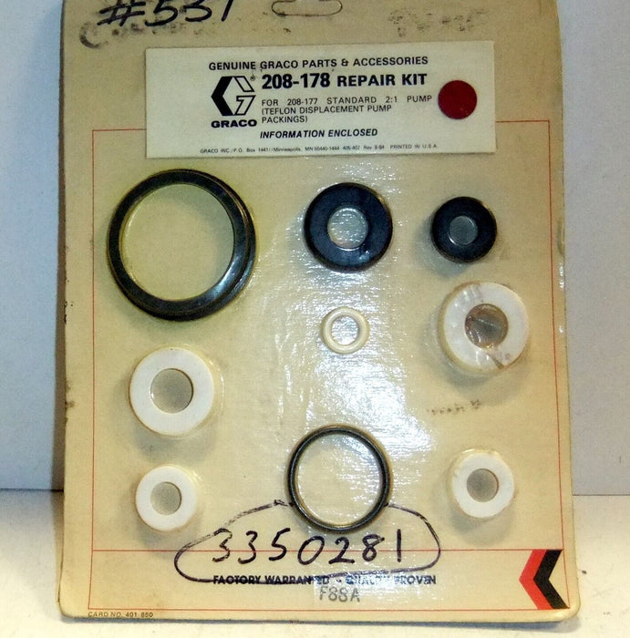 Graco Pump Repair Kit 208-178