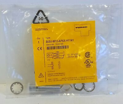 Turck BI3U-M12-AP6X-H1141 10-30 VDC Inductive Proximity Sensor