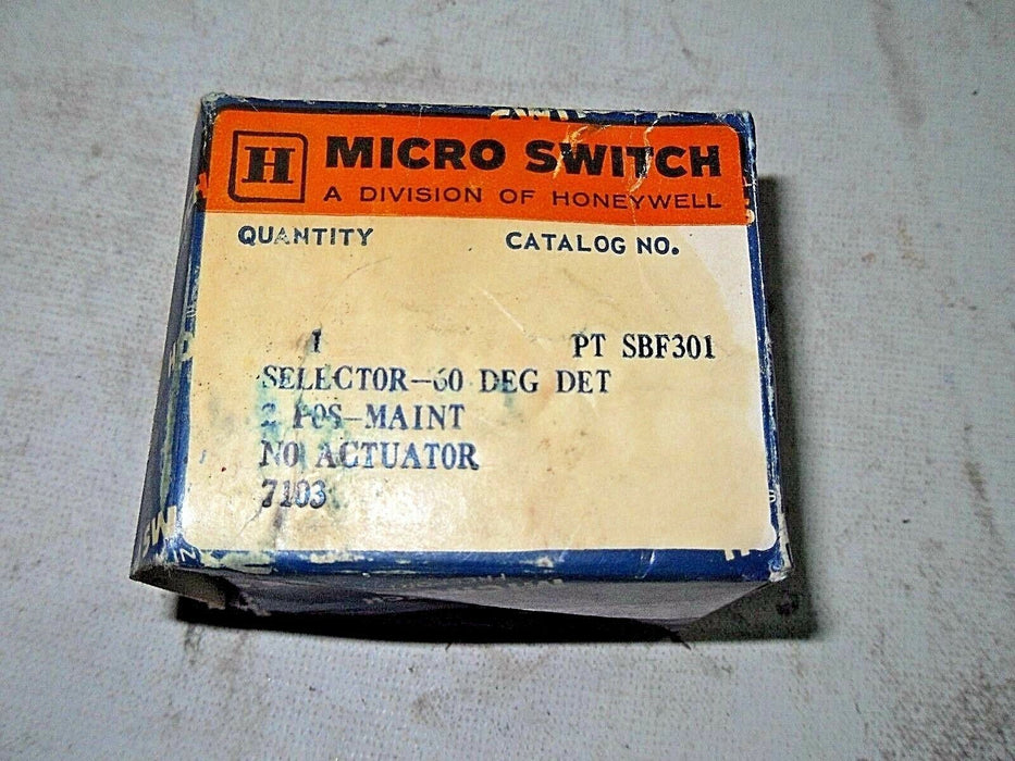 Microswitch PTSBF301 Selector Switch