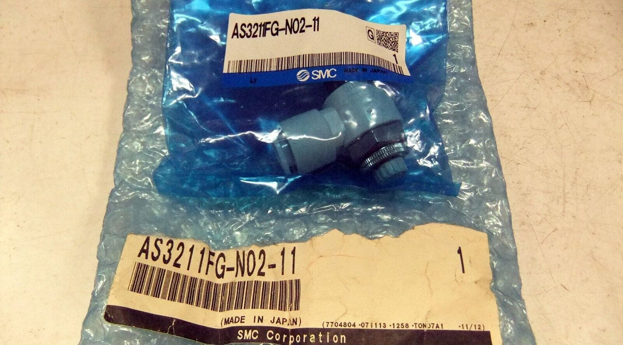 SMC AS3211FG-N02-11 Speed Control W/ Fitting