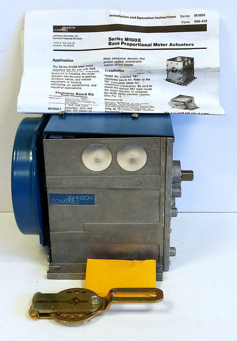 Johnson Controls M130XGA-1 Base Proportional Motor Controls