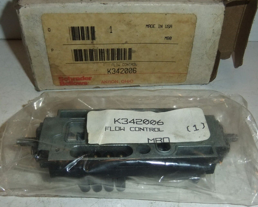 Schrader Bellows Flow Control Valve K342006