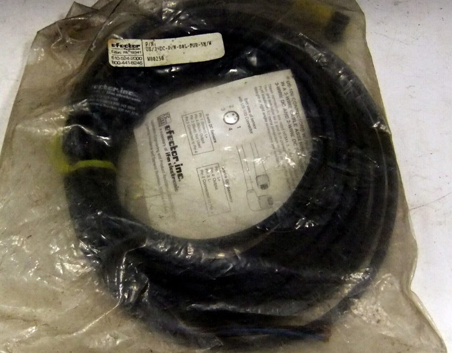 IFM Efector Cordset for Sensor W80250 5P