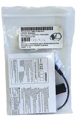 Omron E3Z-R81-J0SRW-P2 97942ASSY174K174G01 Photoelectric Sensor