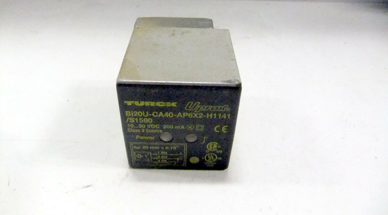 Turck Proximity Sensor BI20U-CK40-AP6X2-H1141/S1590