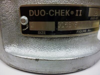 Crane G15SMF DUO-CHEKII Nonslam Check Valve