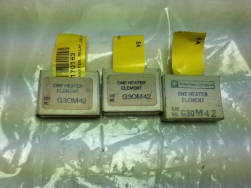 3 TELEMECANIQUE G30M42 HEATERS