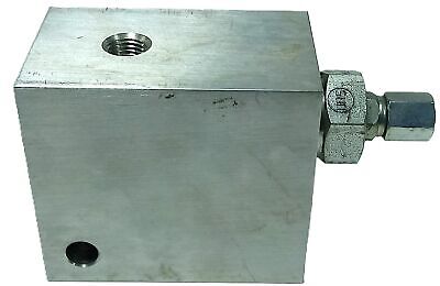 Sun Hydraulics RPGCJAN-CAE Hydraulic Manifold and Pressure Relief Valve