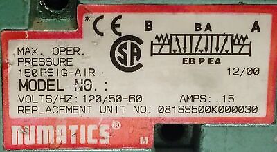 Numatics 081SS500K000030 Valve