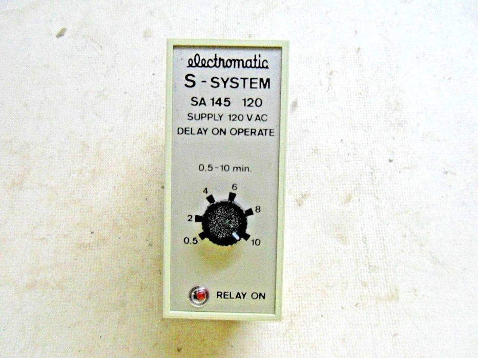 1 ELECTROMATIC SA 145 DELAY TIMER