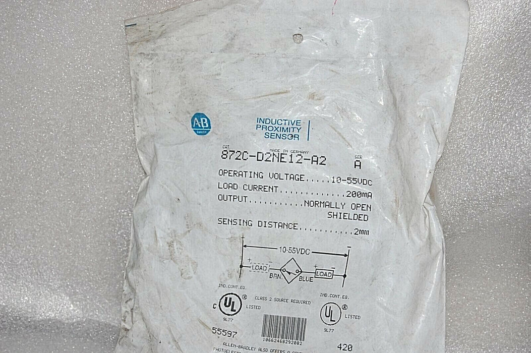 Allen-Bradley 872C-D2NE12-A2 Proximity Sensor