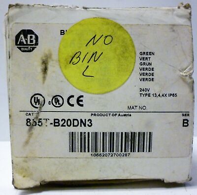 Allen-Bradley 855T-B20DN3 Steady Incandescent Stack Light
