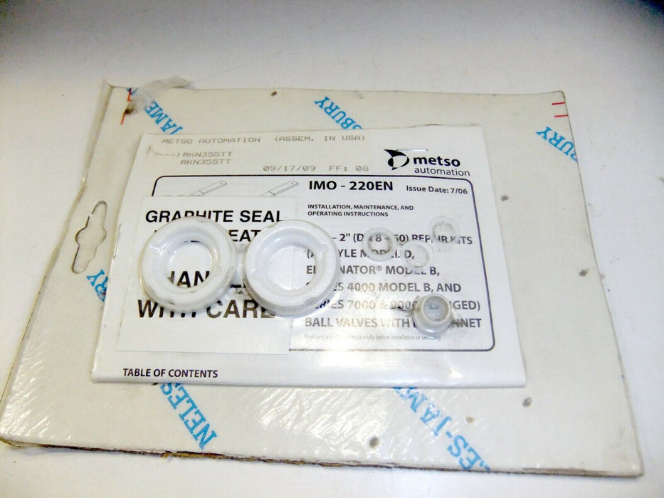 Jamesbury Valve Repair Kit RKN355TT